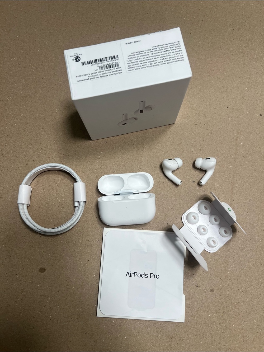 Apple AirPods Pro 2nd Generation Wireless Earbuds with MagSafe Charging Case & A